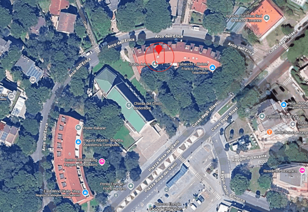 T.M. Elettric apre una nuova unità locale operativa a Lignano Sabbiadoro mappa